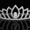 Handmade Luxury Wedding Rhinestone Bridal Crystal Tiara Bridal Crown