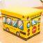 High Quality For kids To Sit School Bus Leather Storage Box Trade Assurance Supplier