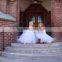 Cheap European Mom and Baby Couple Apparel Dress White Mom and Child Clothes