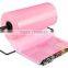 Anti static pink poly lay flat tubing