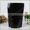 Cheapest Black Ziplock/zipper Aluminum Foil Plastic stand up pouch / Bag Flat bottom bag