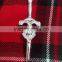 Scottish Thistle Design Kilt Pin In Chrome Finished Made Of Brass Material
