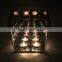 hot products 2017 house shaped reflective material candle holders,reflective glass price