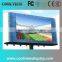P10 led programmable display board aluminum profile
