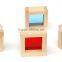2015 New Design Handmade Acrylic Wooden Rainbow Blocks Toys for Child OEM/ODM Castle Building Block set                        
                                                Quality Choice