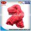 recycled polyester fiber tow with red color