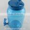 3800ml BPA Free plastic cold water dispenser food grade plastic beverage dispenser PET water jar