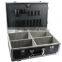 high grade aluminum build-in draw bar shock resistance tool box with code lock