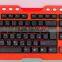 customized color full size unique multimedia USB wired keyboard