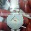 The new trend special hexagon watch with delicate leather band colorful dial for lady