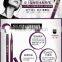 Kiss Me Long Lasting Waterproof Best Eyeliner Black Slim Liquid Eyeliner With Purple Tube