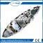 2016 New design for sale Sunrise Angler Fishing kayak Hard plastic fishing boats cheap kayak