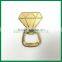 Promotional Key Chain Diamond Beer Metal Bottle Opener