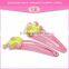 Butterfly shape fashion crystal resin material barrette hair clip women hair accessories