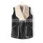 2016 Europe style high -end faux fur vest