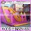 Pink Inflatable Dry Slide With Arch Hot Sales