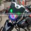 WEIKEN 15W black moto motorcycle bullet led headlight/ Motorcycle spar accessories