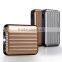 Fashionable suitcase power bank 11200mAh for mobile phone and tablet