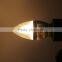 Silver Dimmable Warm White/White AC110V/220V 6W E12 LED Candle Bulb Light Energy-saving Chandelier Lamp Home Lighting Fiture