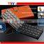 Ultra Thin Bluetooth Wireless Foldable Full Size Keypad Chocolate Mini Keyboard