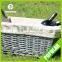 Good Quality Handmade Wicker Basket for Wine Basket Picnic
