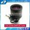 3.0 Megapixel 2.8-12mm m12 varifocal lens Metal Lens with Fixed Iris