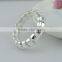 table decoration & accessories type metal alloy wedding napkin rings