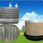 Aluminum decorative perforated metal sheet / punched metal mesh