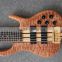 Neck-through 6 String Bass Guitar Golden Hardwares Custom Offer Wholesales Prices