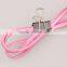 Guangzhou Wholesale Nylon Cover Flat Micro Mobile Phone USB Cable