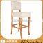 Antique Wooden High Bar Chair