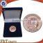 fancy london souvenir gift velvet display gold coin box package for promotion                        
                                                Quality Choice
