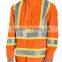 Hi-vis sleeves waterproof jacket reflective security jacket