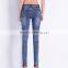 Ladies Stylish Sexy Tight Jeans With Broken Holes Washing Pants Women