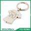 China Supplier two sided soccer golf souvenir printing promo keychain