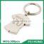 Wholesale bulk metal custom world cup printed soccer shirt keychain