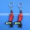 High Quality Lovely Masisa Cute Shape Rubber Keyring