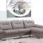 Modern Taupe Leather Sectional Sofa DH1175