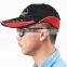 ILURE Fishing Cap Black Red Hat