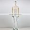 Hot sale male fabric upper torso mannequin with wood arm for business suit