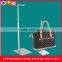 Chromed bag display rack