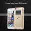 Phone case with the function of making calls 2 card slots for Iphone 6s+