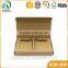 Pretty custom size natural brown square paper carton box                        
                                                Quality Choice