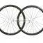 High Quality Carbon Bike U Shape Tubular Wheelset 38T Carbon Road Bike Wheel Tubular Wheelset