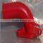 Concrete Pump Putzmeister Flat Elbow with Grout Port