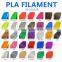 PLA 3d printer filament 3d material for new 3d printing pen 2016