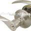 North and south American style zinc alloy double handles main door tubular lever locks