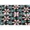 Newest pink and blue flower design 100 polyester brushed dress printed floral fabric
