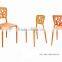 Wholesale Cheap Bistro White Plastic Chair in Dining Chairs