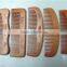 Hottest keep healthy personalized wide tooth natural wooden hair brush comb
